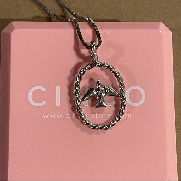 Cinco Lore Silver Necklace - Picture 2 of 2